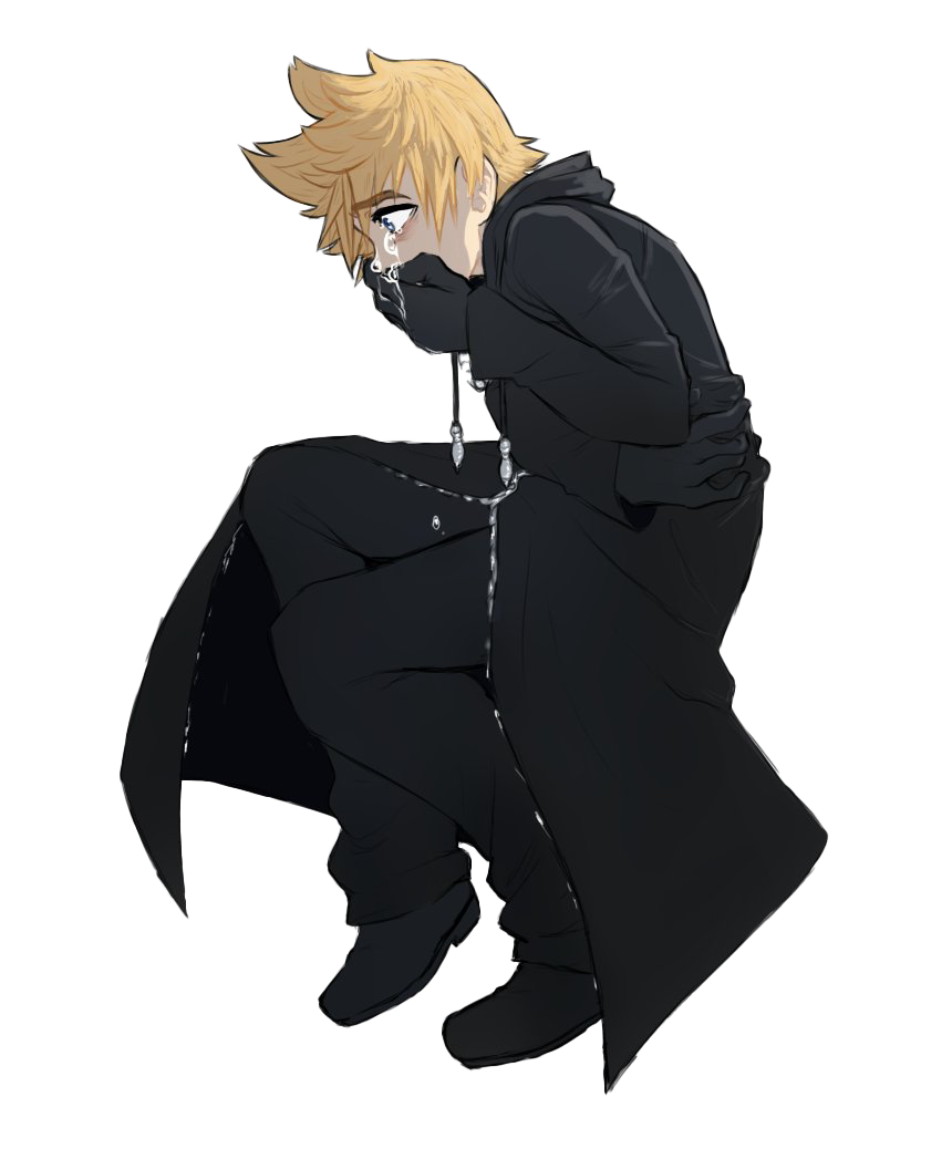 Kingdom Hearts Roxas Clipart Png HD Free Download