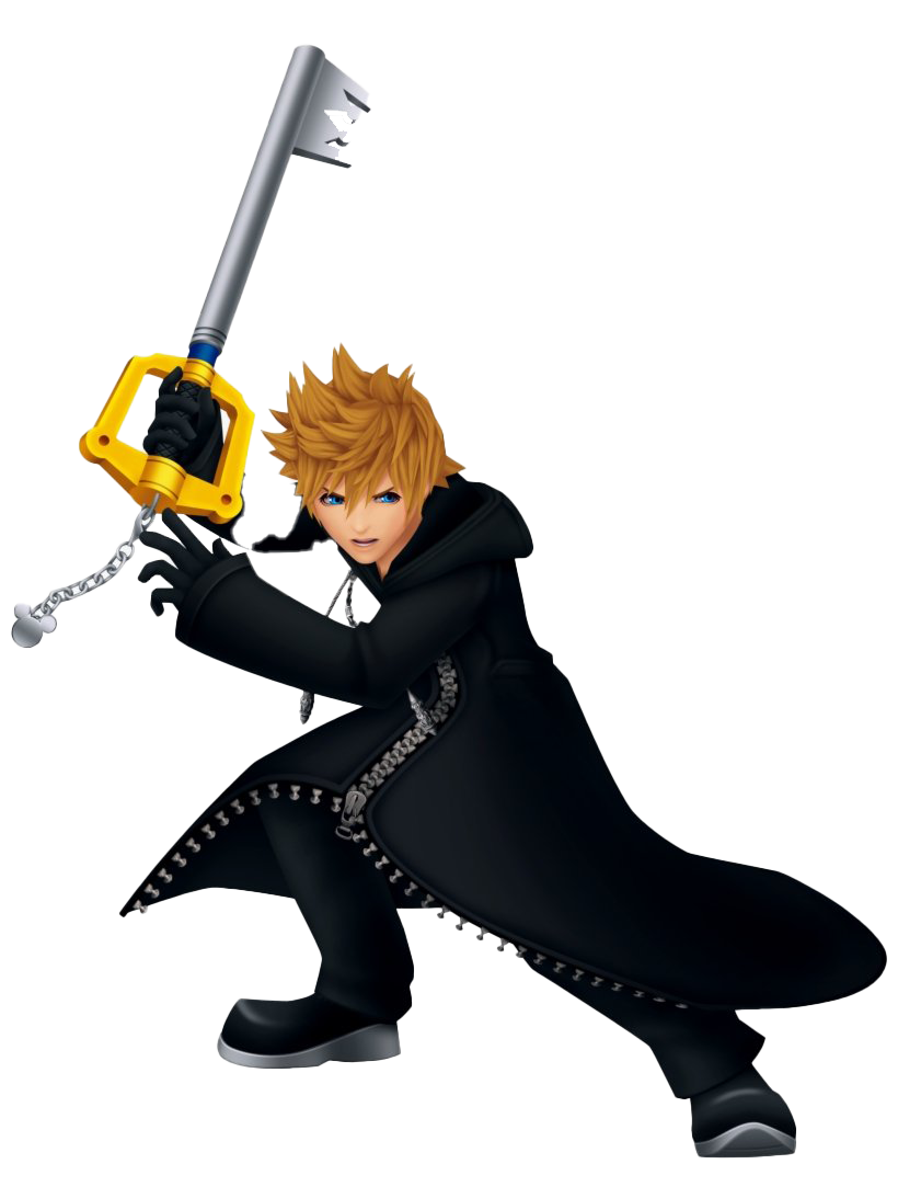 Kingdom Hearts Roxas Clipart Png Hd Free Download