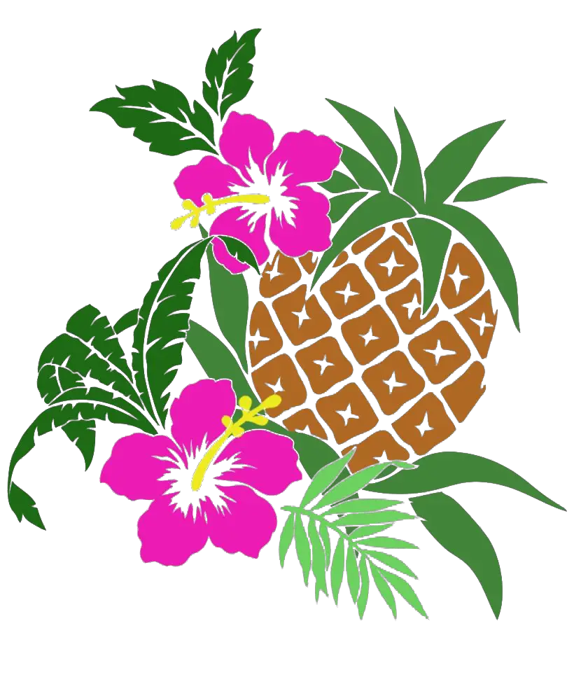 Flower Aloha Hawaiian Luau Png HD Free Download