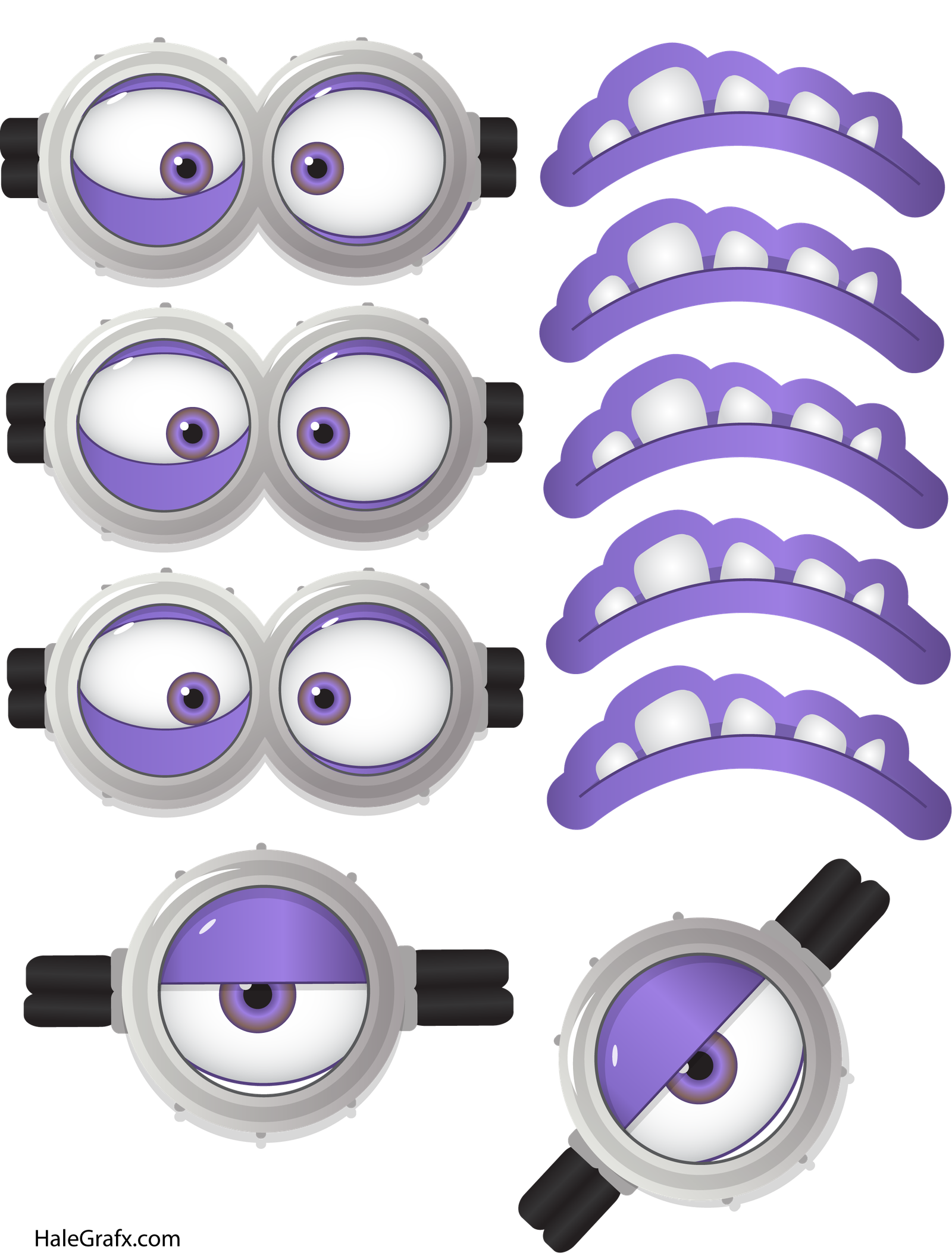 Minion Eyes Png HD Free Download