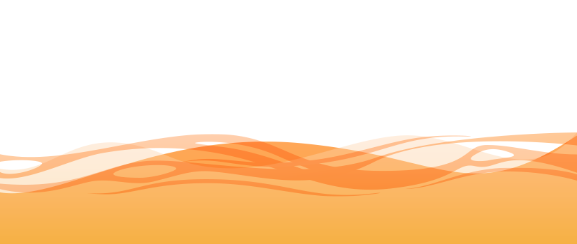 Orange Picture Wave Png Hd Free Download