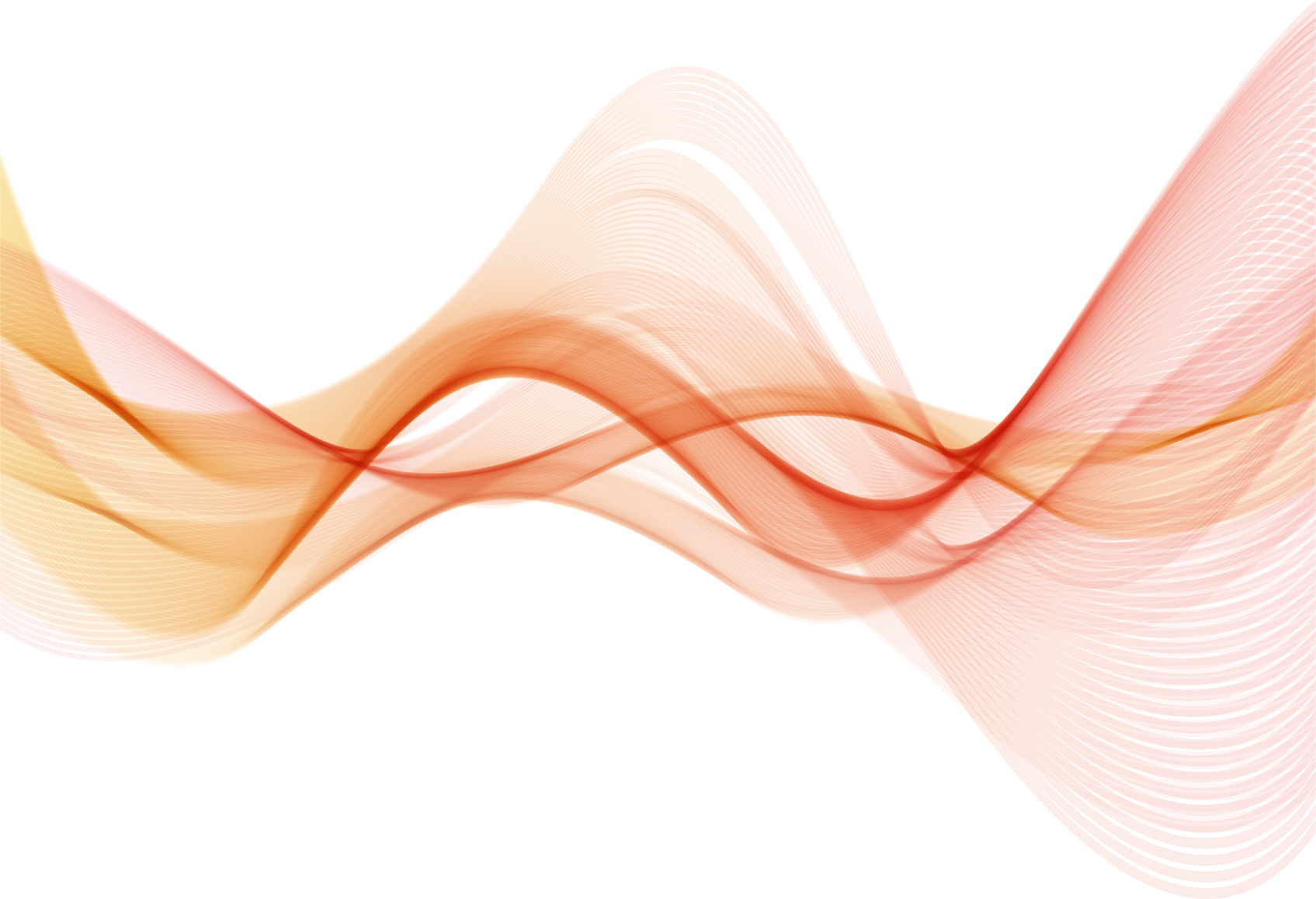 Orange Vector Wave Png Hd Free Download