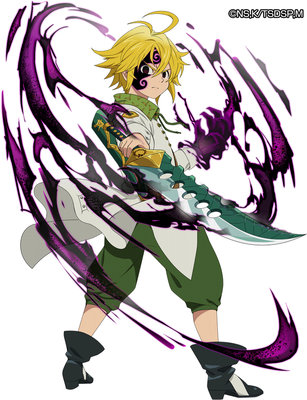 Deadly The Seven Meliodas Sins Png HD Free Download