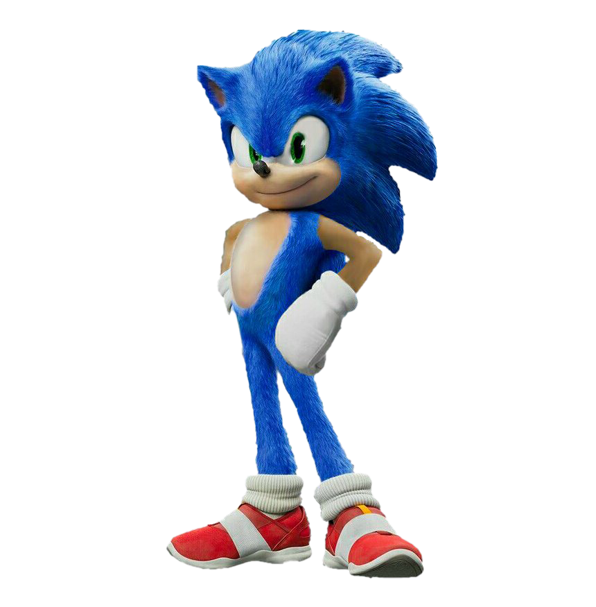 Sonic The Movie Hedgehog Png HD Free Download