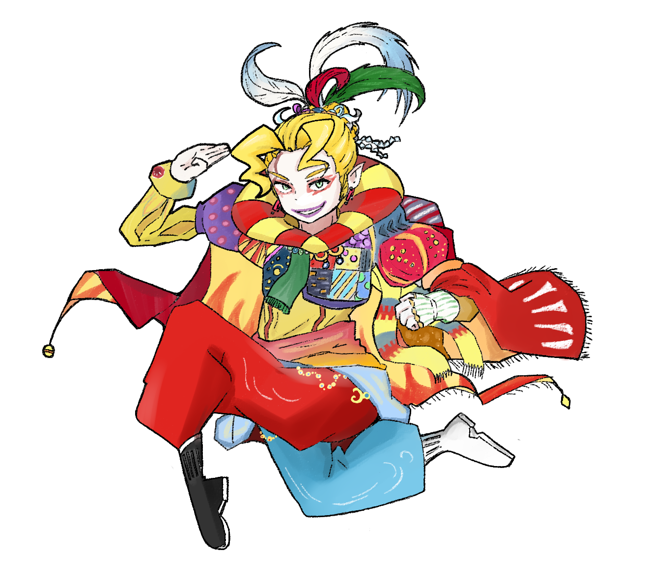 Joker Palazzo Kefka Png HD Free Download