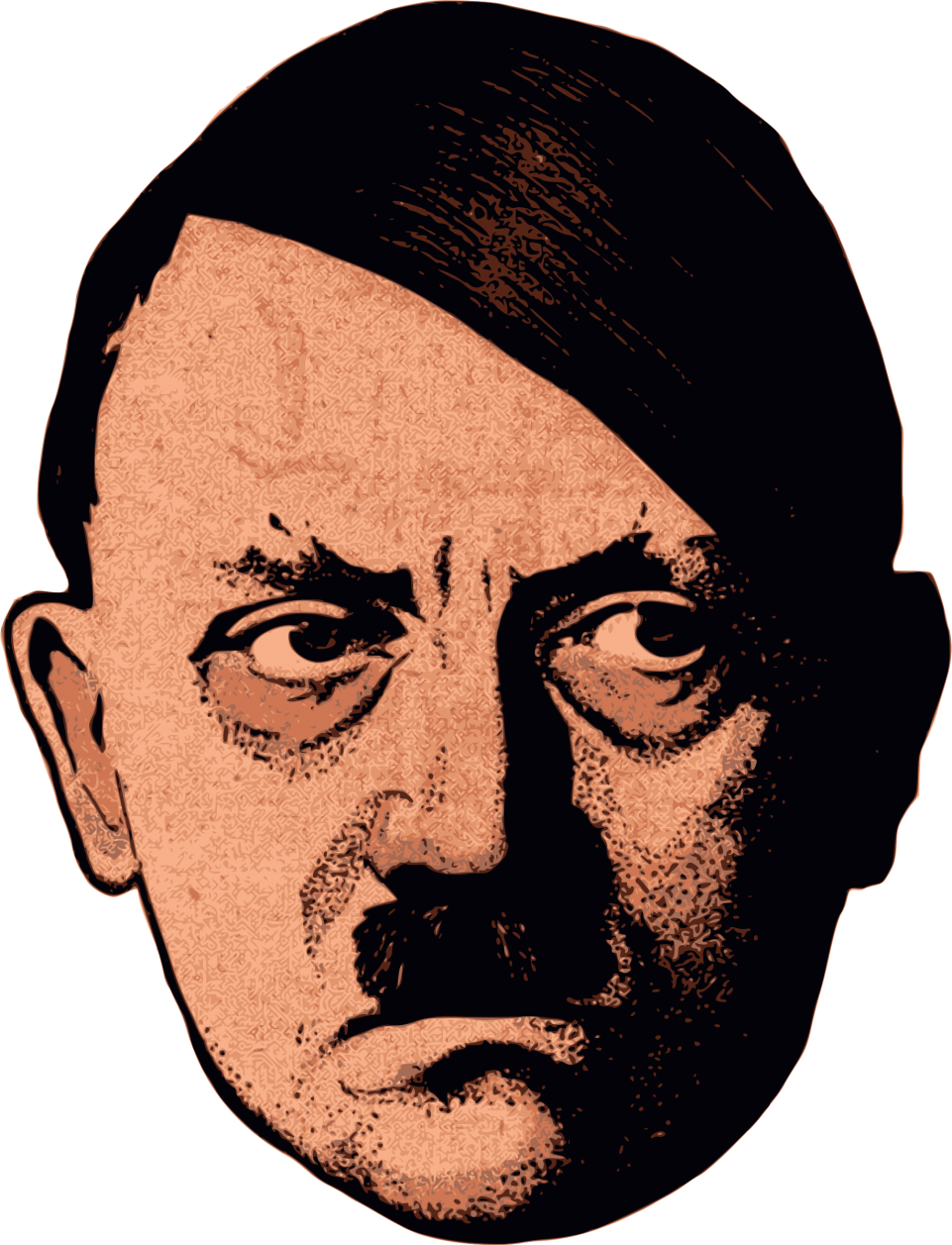 Mustache Hitler Png HD Free Download