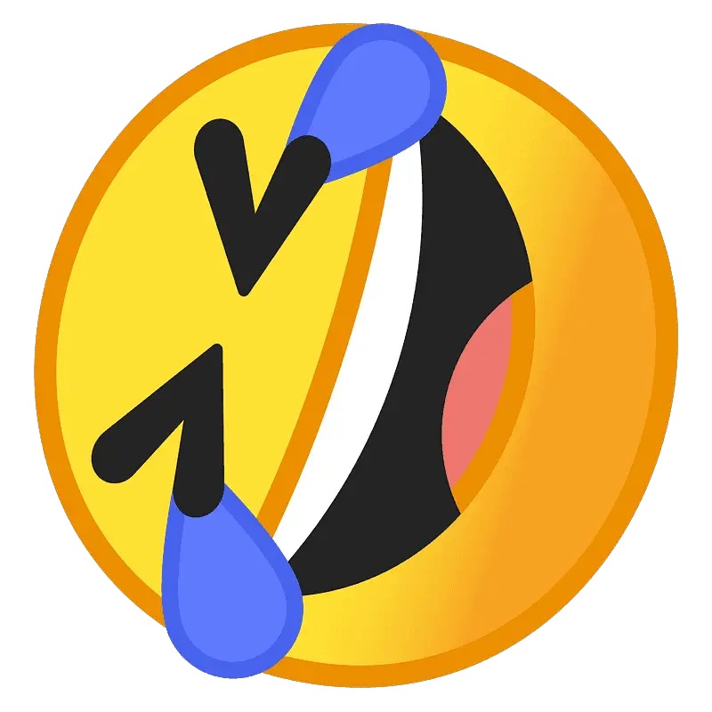 Whatsapp Laughter Emoji Clipart Png HD Free Download