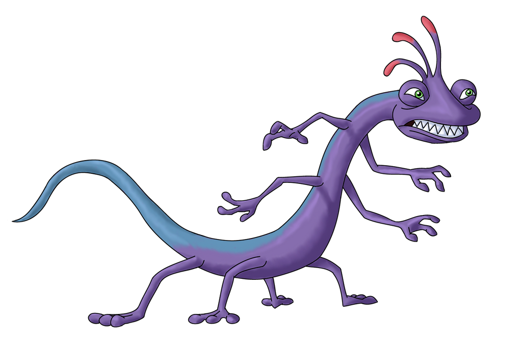 Purple Lizard Monsters Inc Png HD Free Download