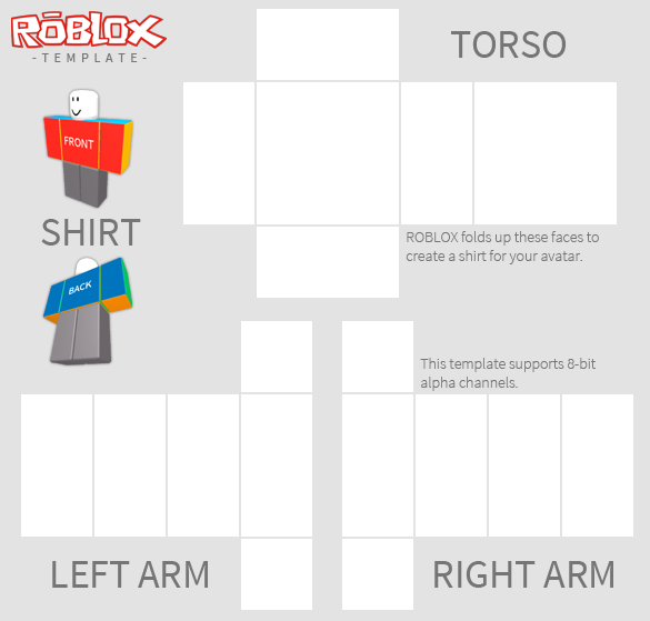 Roblox Shaded Shirt Template Transparent Png Hd Free Download