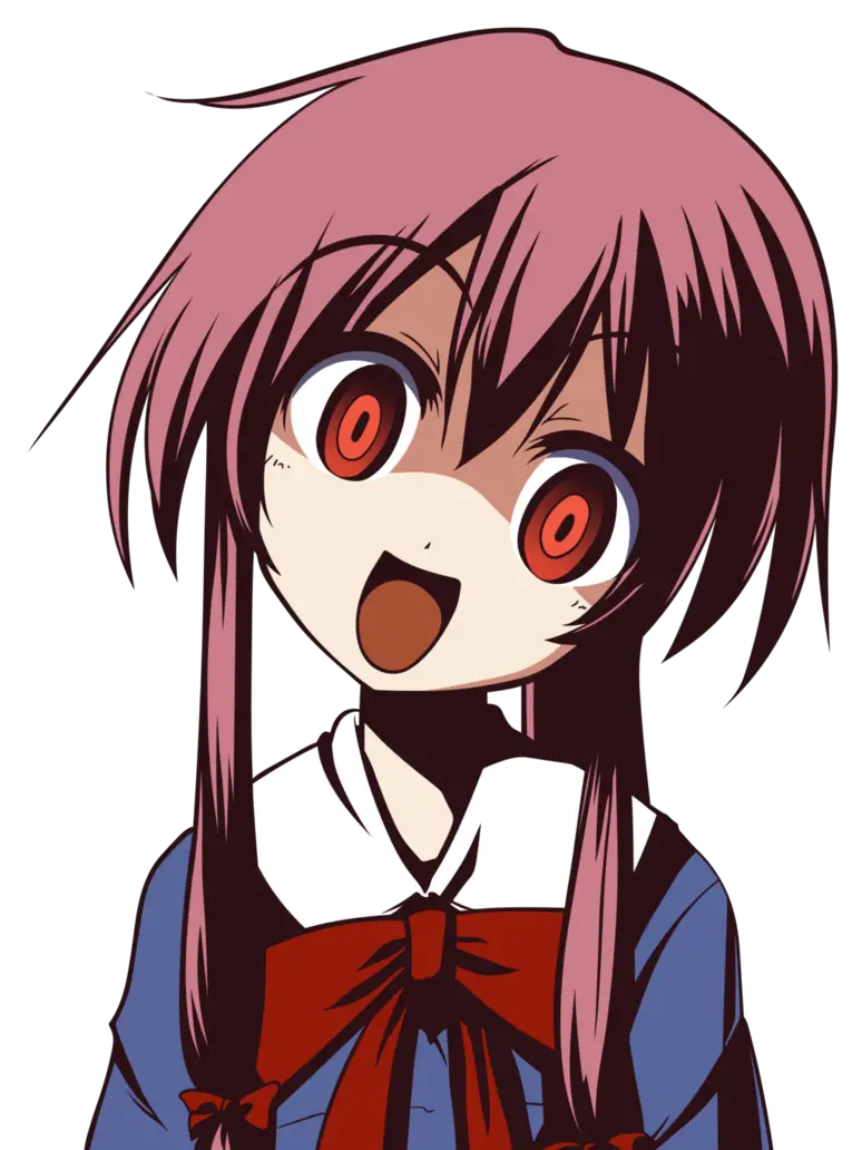 Gasai Picture Anime Female Yuno Png HD Free Download