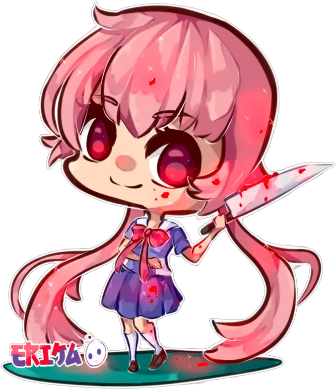 Gasai Anime Female Yuno Png HD Free Download