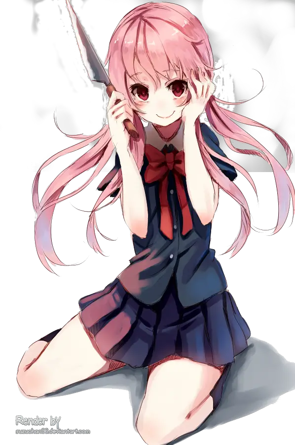 Gasai Yuno Png HD Free Download