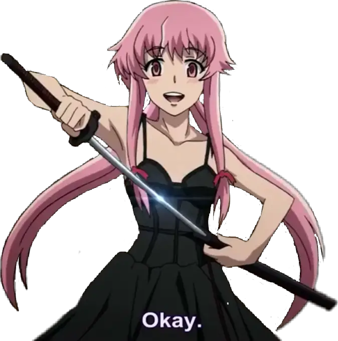 Gasai Yuno Png HD Free Download