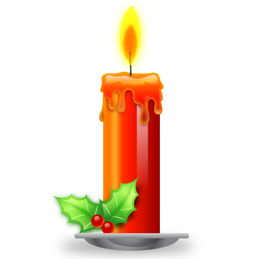 Candle Christmas Png HD Free Download