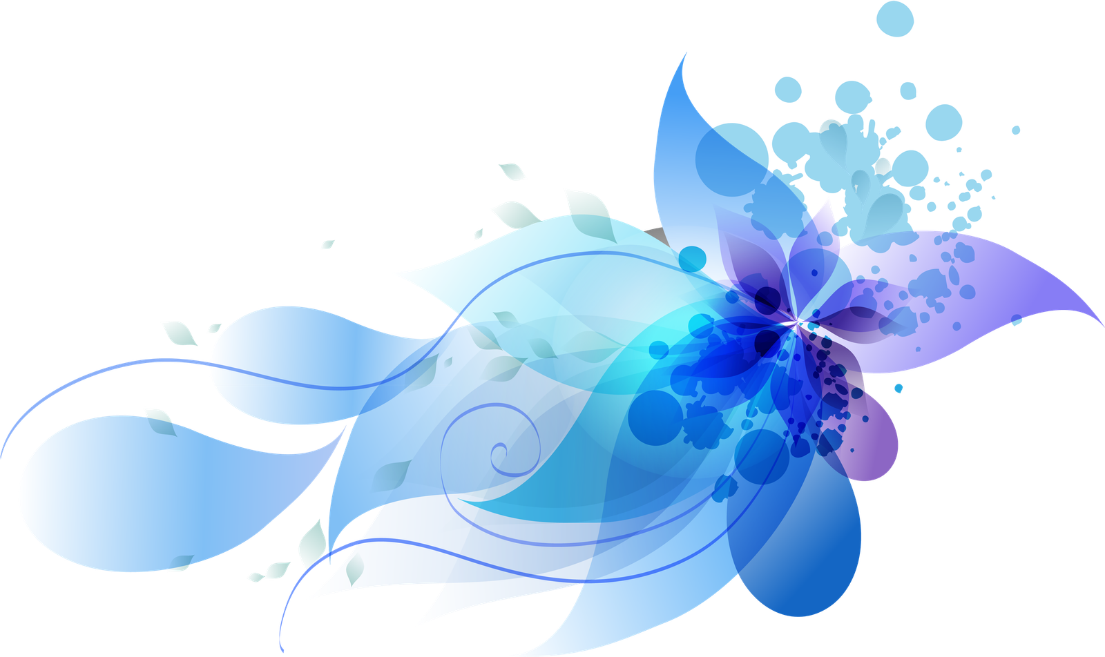 Abstract Flower Transparent Png HD Free Download