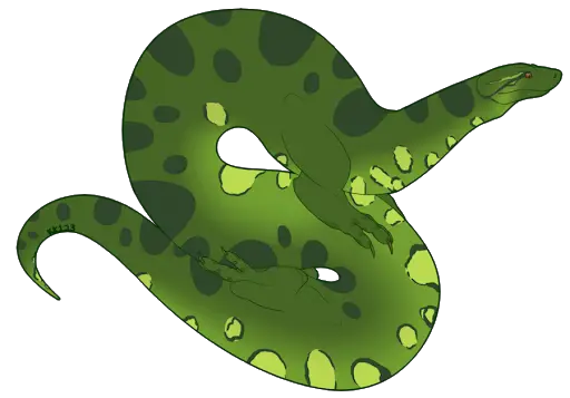 Images Green Anaconda Png HD Free Download