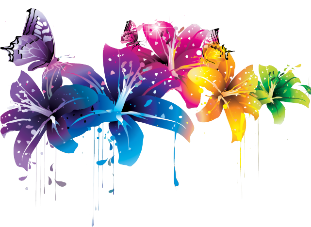 Abstract Flower Pic Png HD Free Download