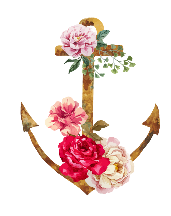 Watercolor Anchor Clipart Png HD Free Download