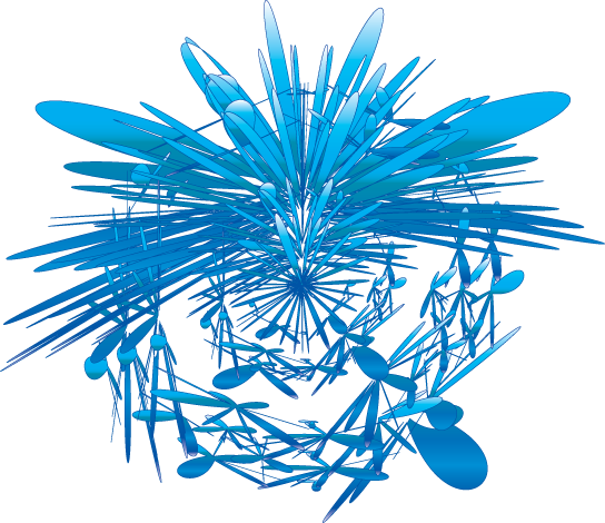 Blue Abstract Transparent Png HD Free Download