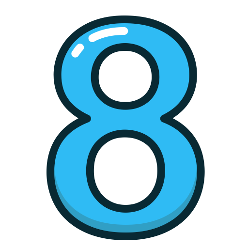 8 Number Png Hd Free Download