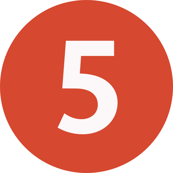 5 Number Png Hd Free Download