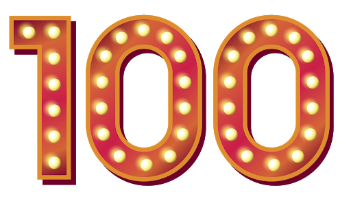 100 Number Png Hd Free Download