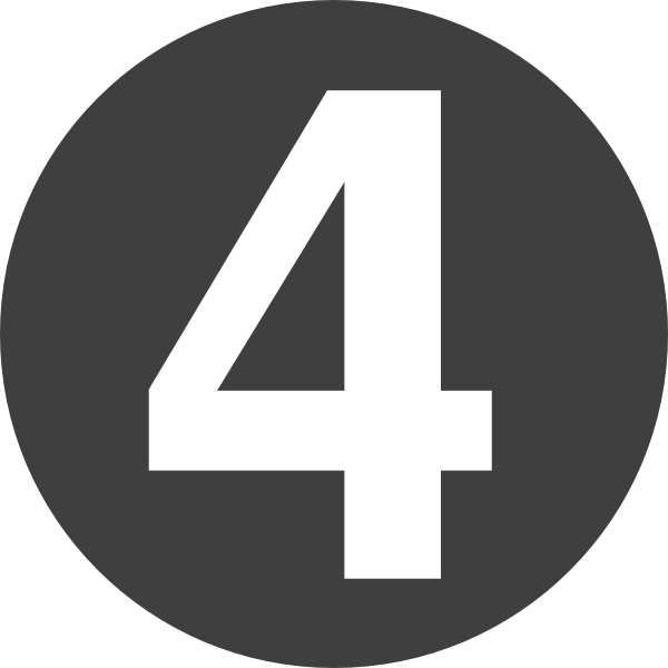 4 Number Png Hd Free Download