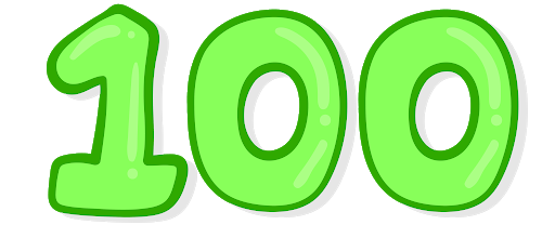 100 Number Png Hd Free Download