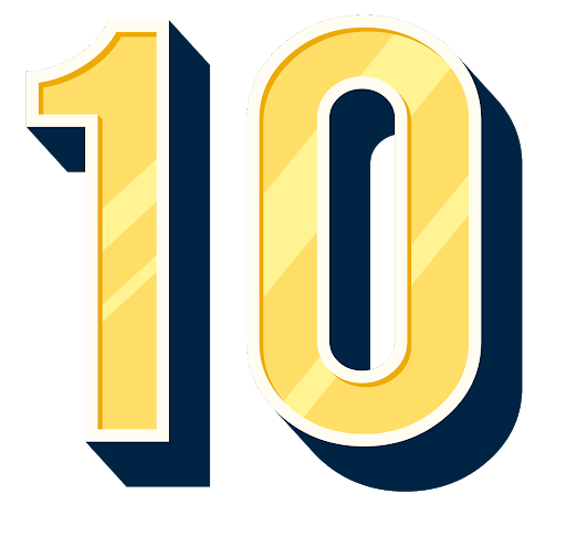 10 Number Png Hd Free Download