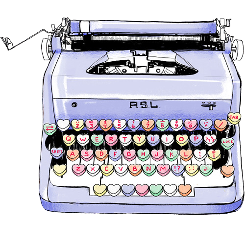 Antique Vector Typewriter Png HD Free Download