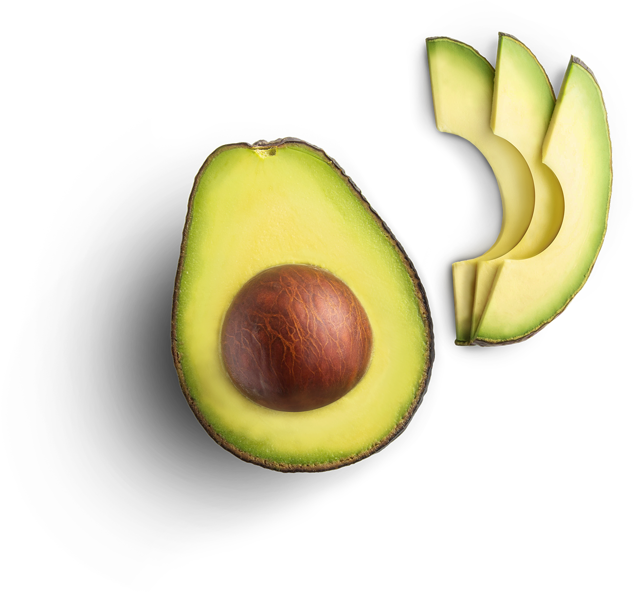 Avocado Half Png HD Free Download
