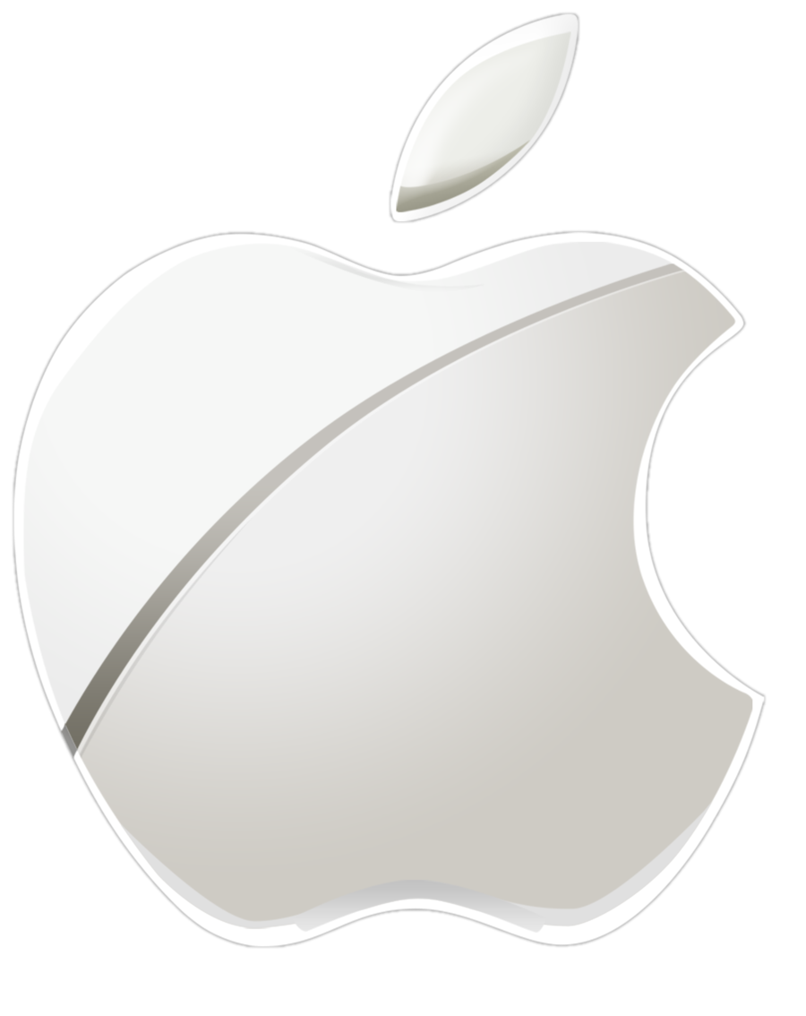 Logo Apple Grey Png HD Free Download