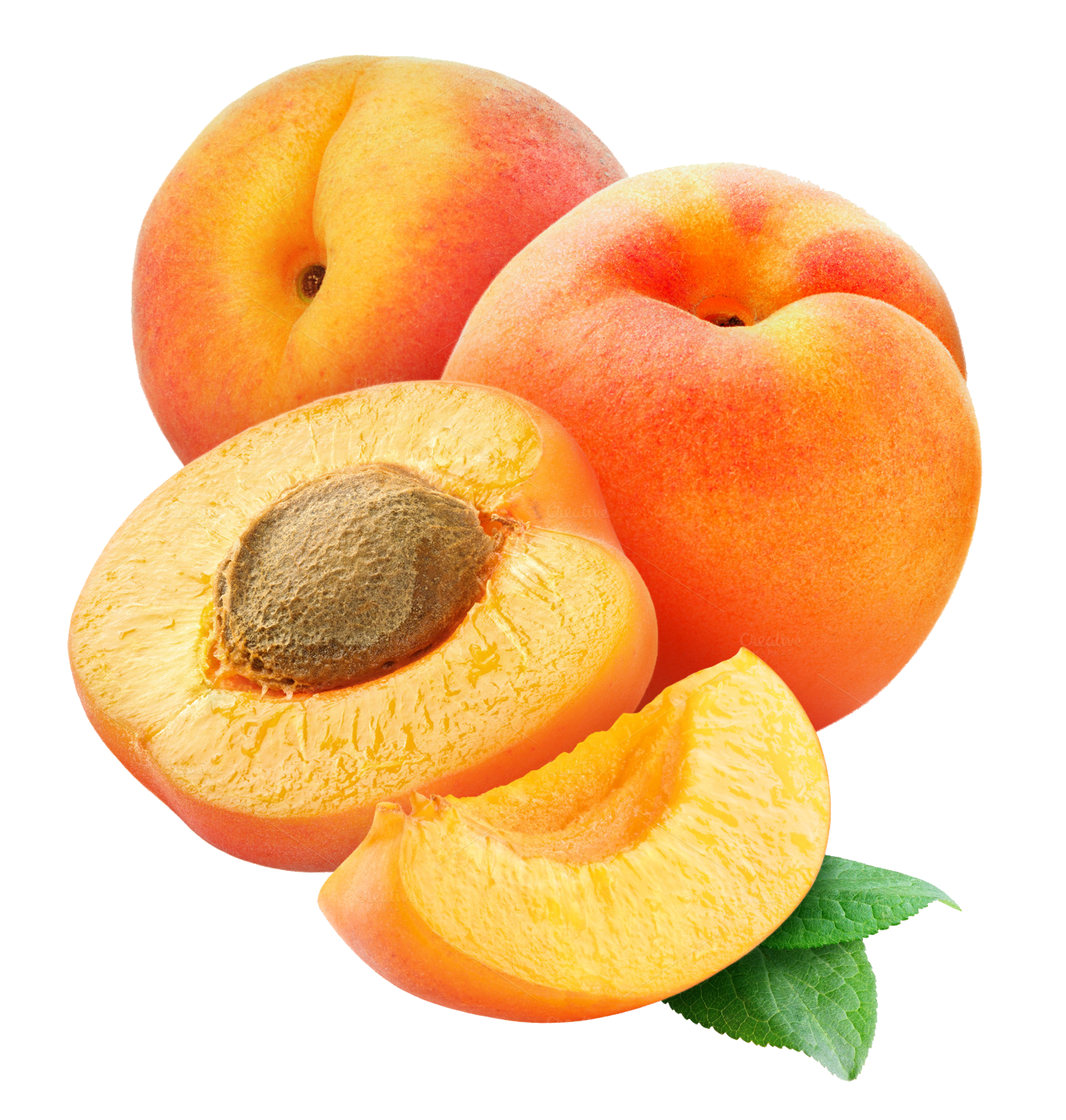 Apricot Up Close Transparent Png HD Free Download