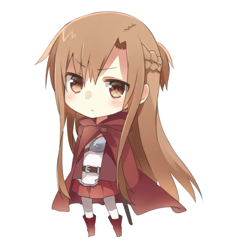 Chibi Asuna File Png HD Free Download