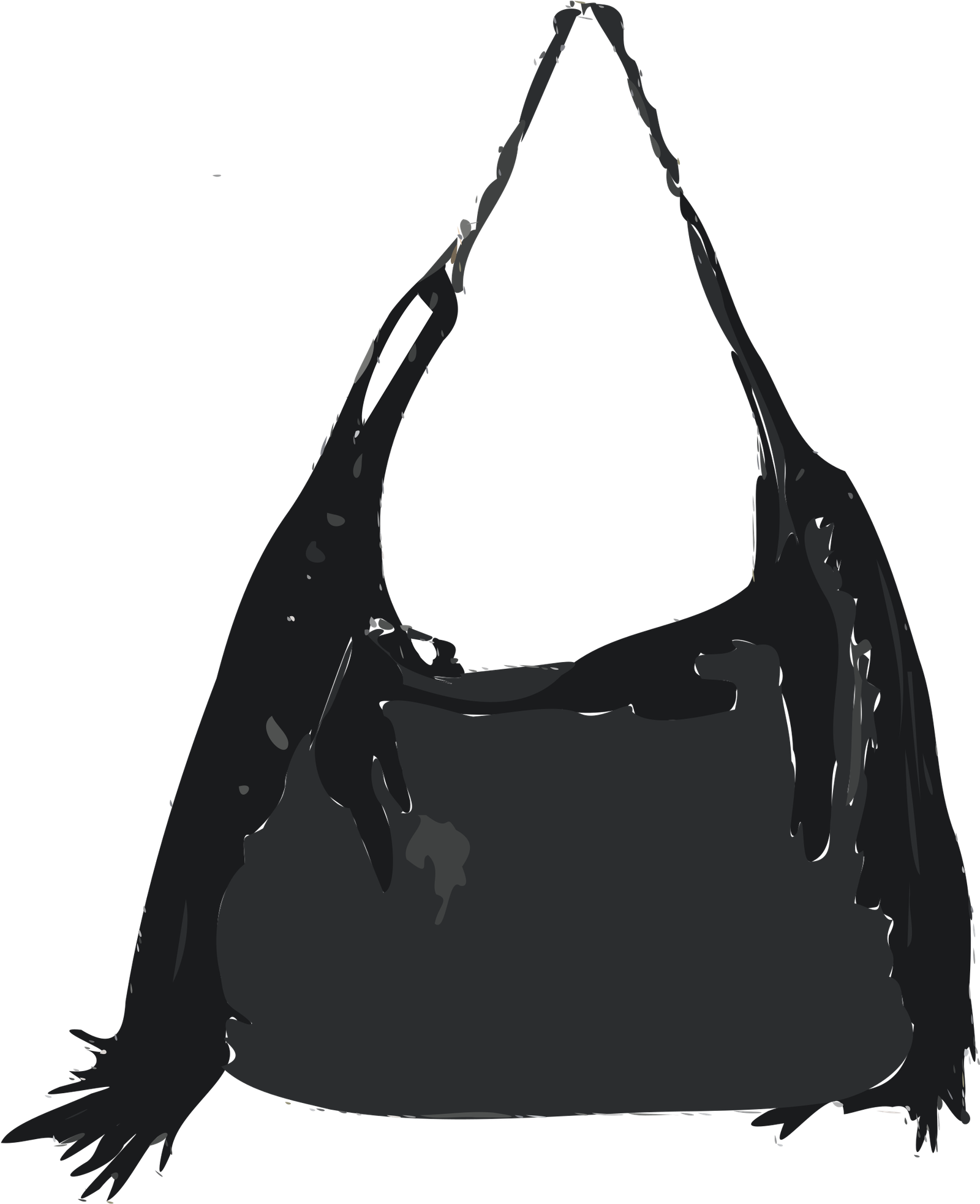 Handbag Leather Black Shoulder File Png HD Free Download