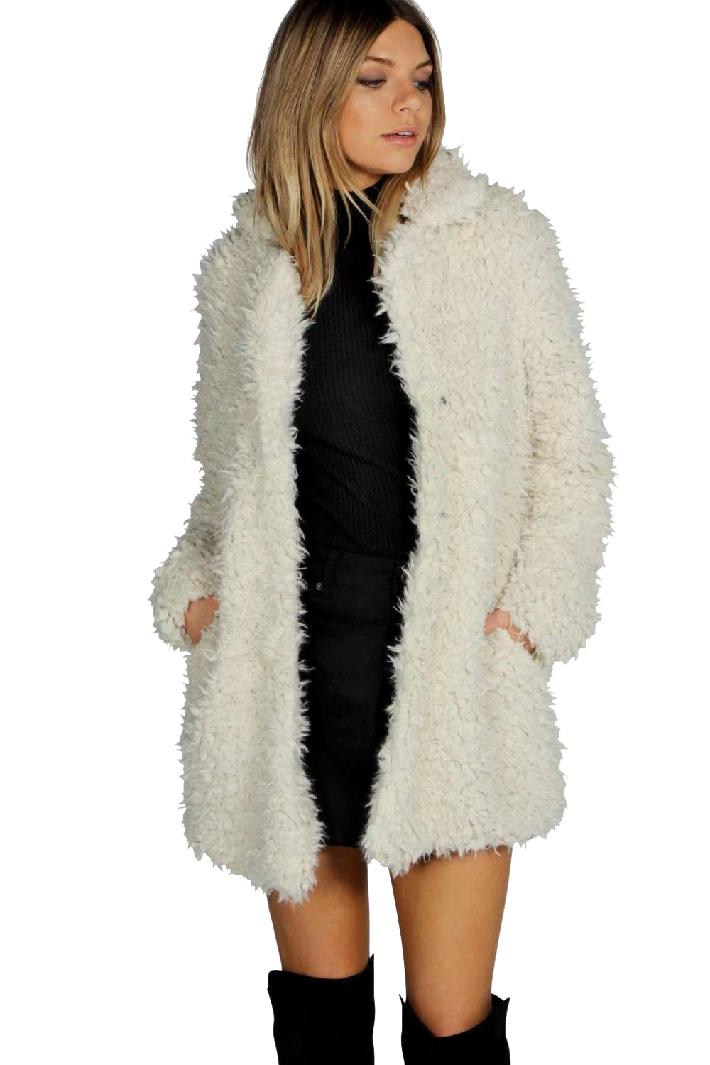 Jacket Faux Girl Fur Clipart Png HD Free Download