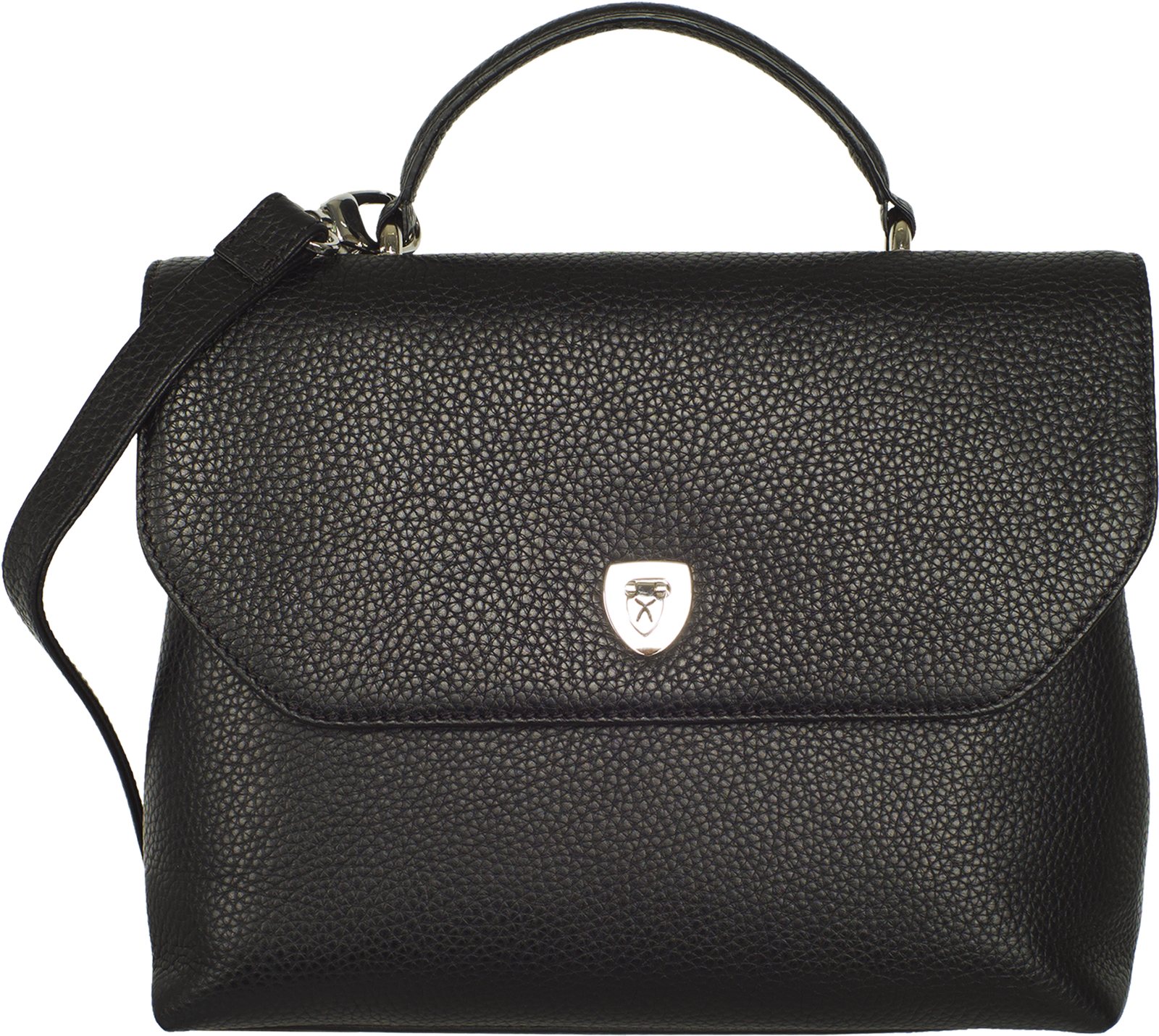Handbag Leather Ladies Black Png HD Free Download