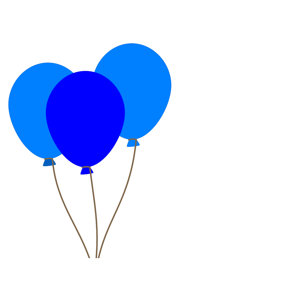 Blue Balloon Png HD Free Download