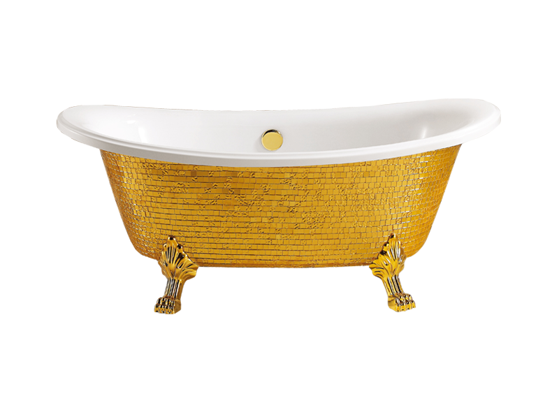 Golden Bathtub Png HD Free Download