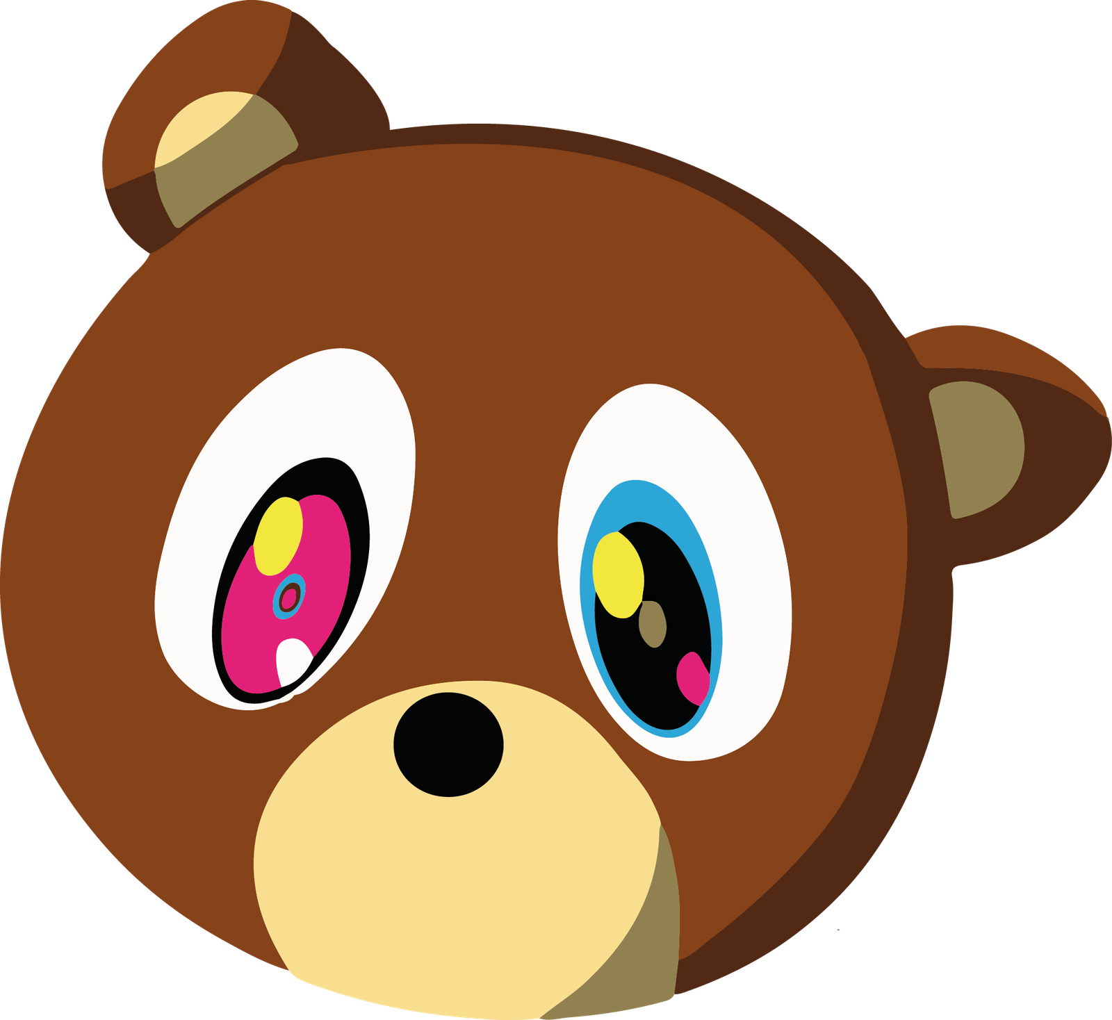 Brown Bear Face Png HD Free Download
