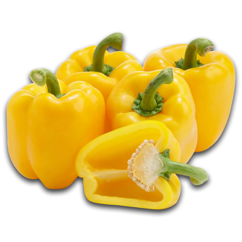 Capsicum Pepper Yellow Bell Png HD Free Download