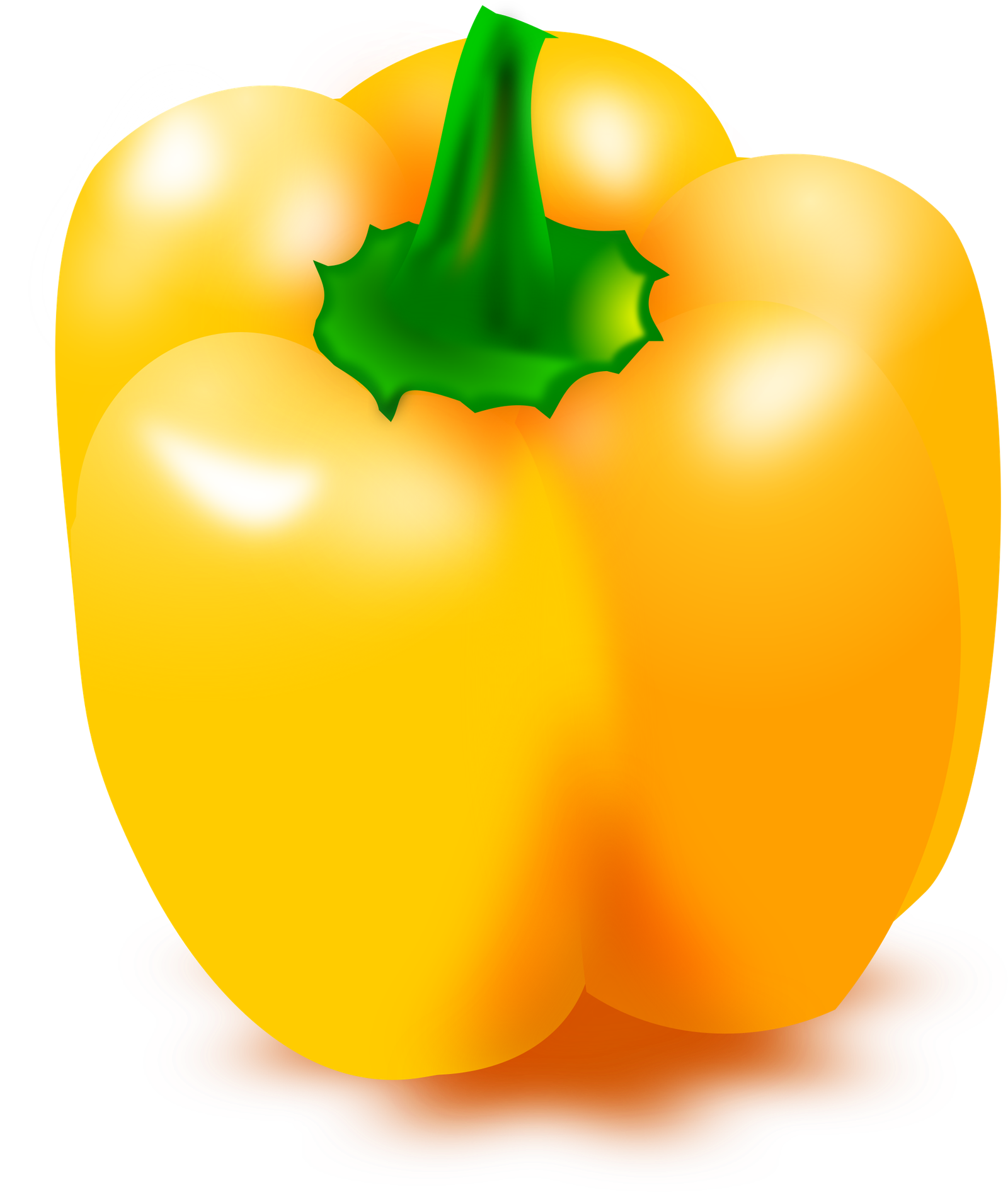 Pepper Yellow Bell File Png HD Free Download