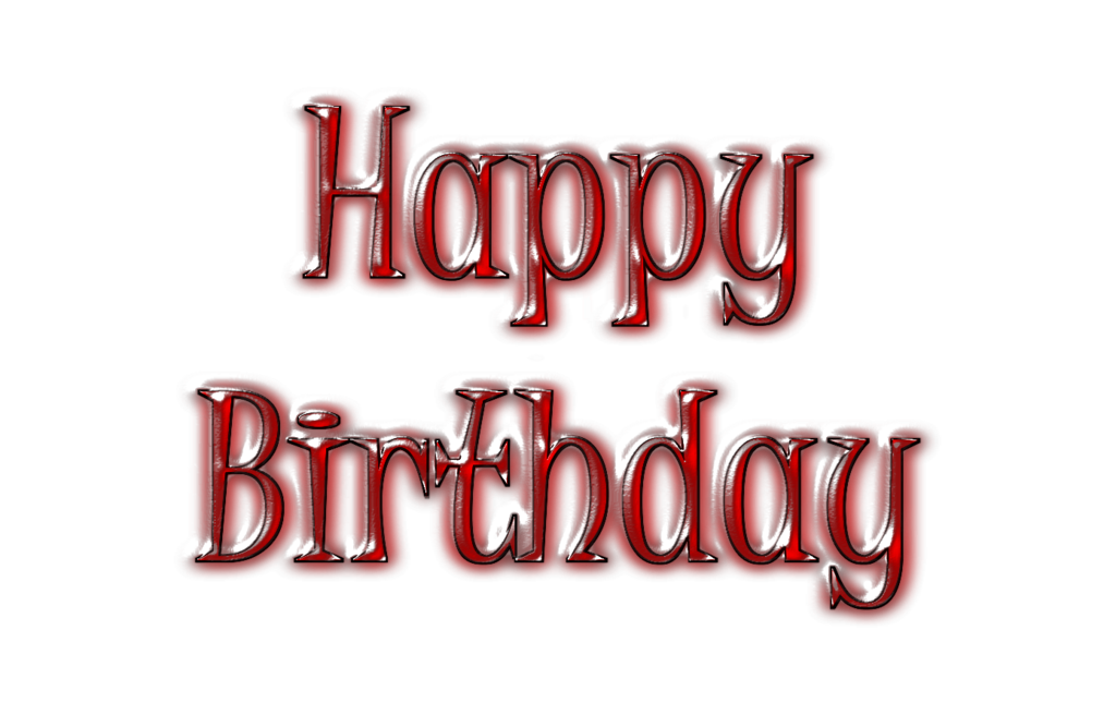 Text Birthday Happy Transparent Png HD Free Download