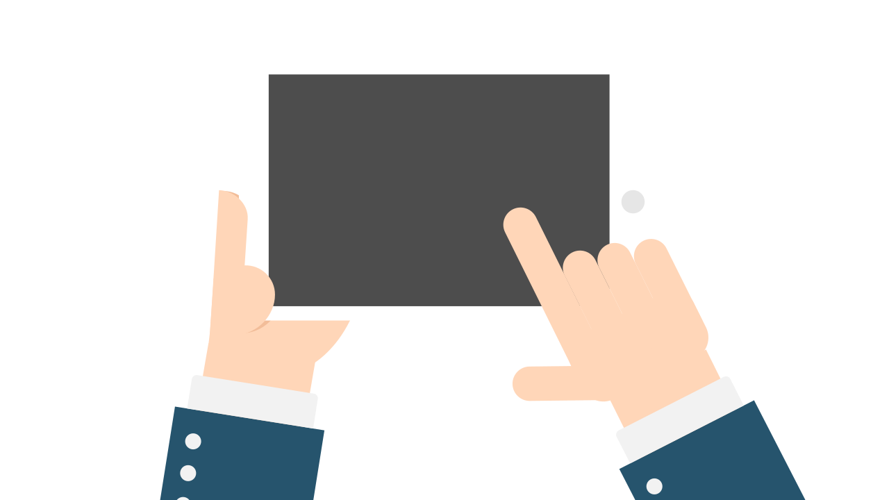 Finger Tablet Hand Png HD Free Download