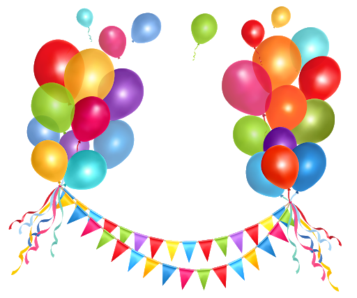 Party Balloon Birthday Hanging Png HD Free Download