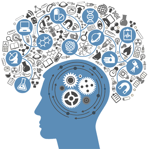 Thinking Brain Gears Png HD Free Download