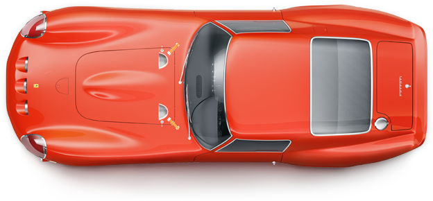 Top Toy Ferrari View Png HD Free Download