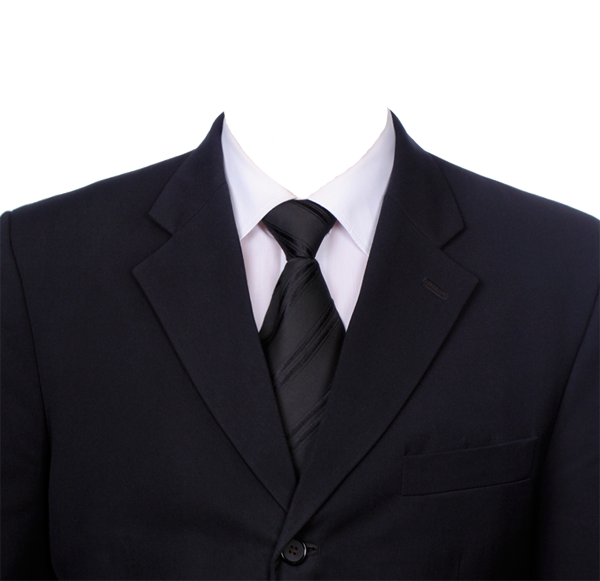 Blazer Black Tie Png HD Free Download