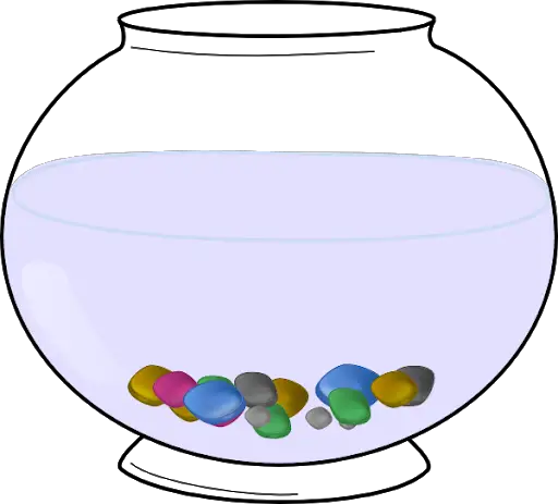 Stones Bowl Fish Vector Tank Png HD Free Download
