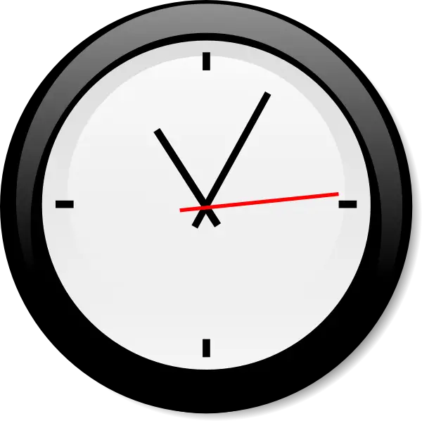 Wall Vector Black Clock Png HD Free Download